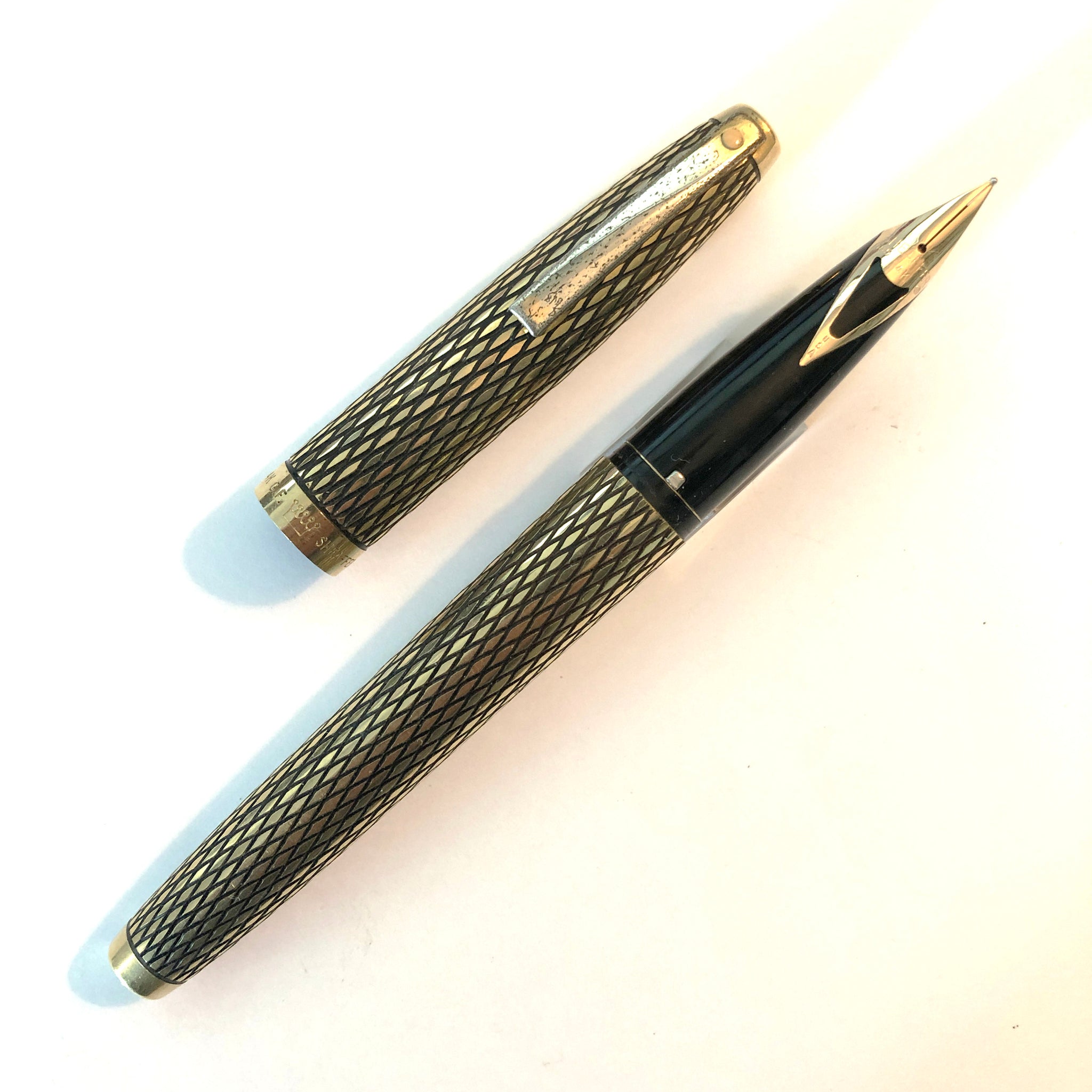 SHEAFFER シェーファー 万年筆 インペリアル ソボリン 14金張り 14K F