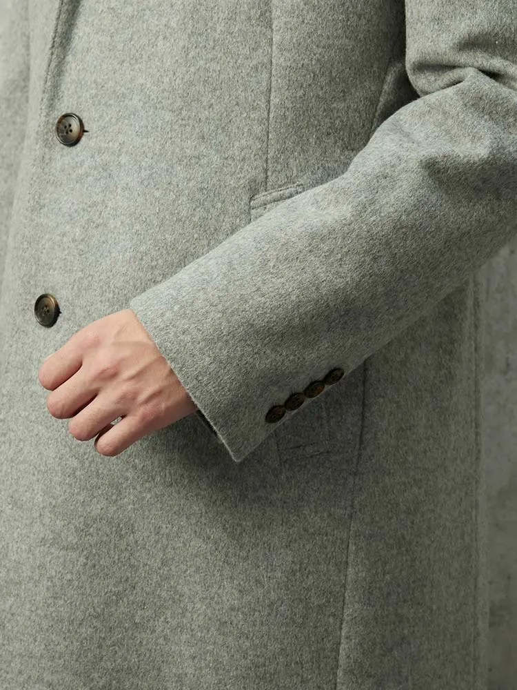 GALLARDAGALANTE ウールビーバーチェスターコート ライトグレー 【公式