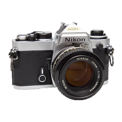 Nikon FE シルバー NIKKOR 50mm f/1.8
