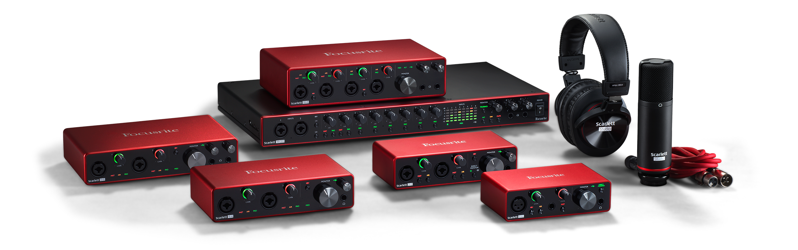 Scarlett 8i6 [3rd Gen] | Focusrite Focusrite Scarlett 8i6 3rd Gen