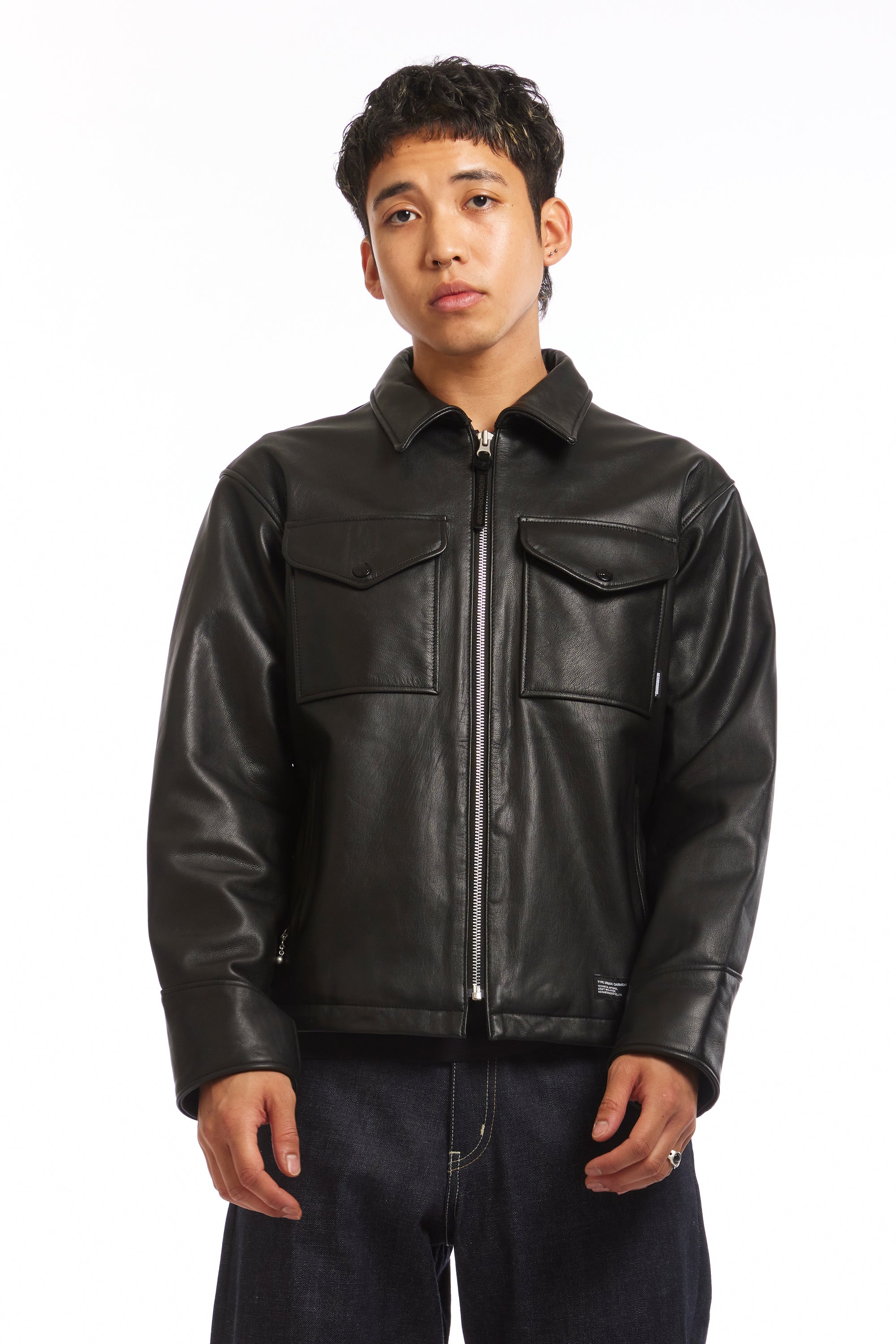 NEIGHBORHOOD PM Leather Jacket for Men | MR PORTER NEIGHBORHOOD