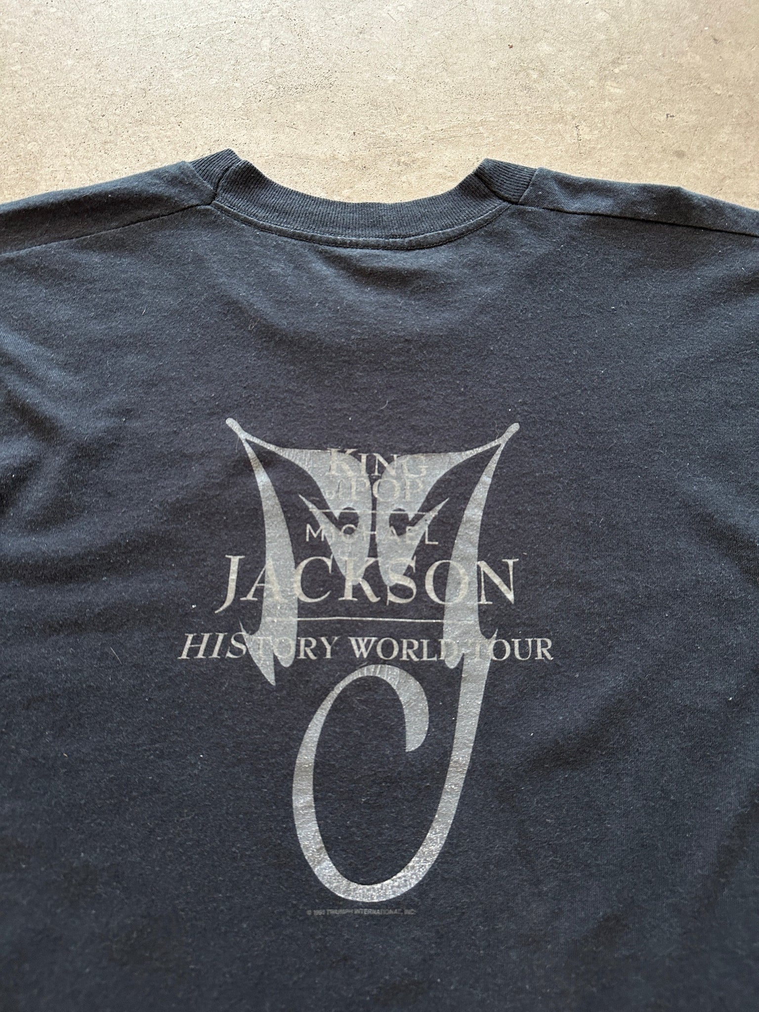 1996 Michael Jackson History Tour T-Shirt - XL – Permanent Orbit