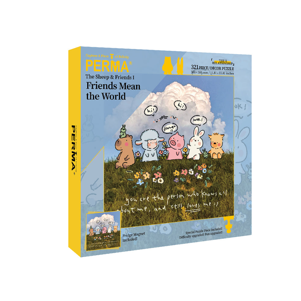 PERMA 321 PCS DESKTOP DECOR PUZZLE Friends Mean the World – PERMA