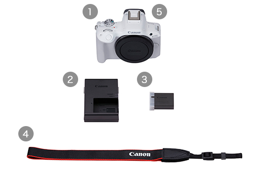 商品構成 EOS R50：レンズ交換式カメラ・レンズ｜個人｜キヤノン