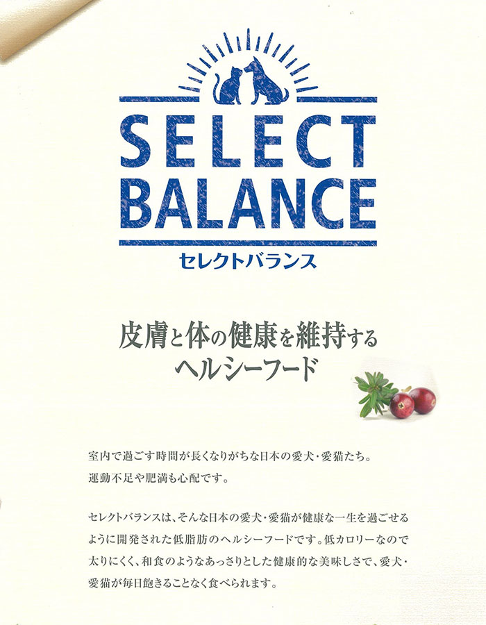 ブリーダー】 セレクトバランス アダルト チキン 小粒 1才以上の成犬用