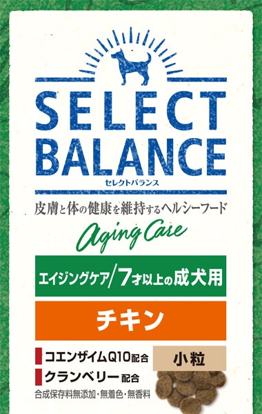 15kg】セレクトバランス エイジングケア チキン ドッグフード