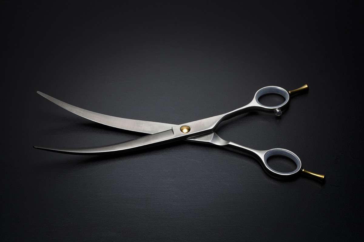 7.5インチカーブセニングシザーカーブブレンダーカーブブレンディング