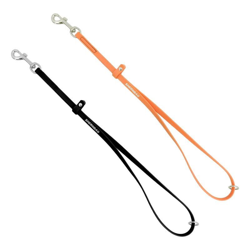 shernbao 撥水トリミングリードセット ブラック＆ピンク(ブラック