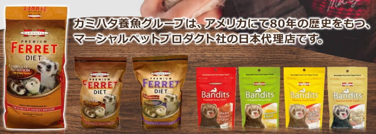 rebestore マーシャル プレミアム フェレット フード500g （10個
