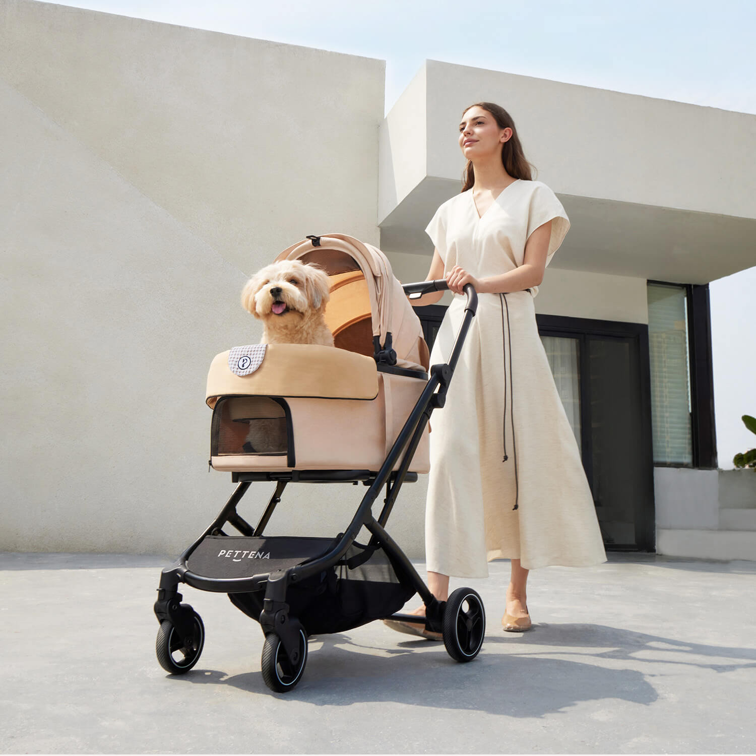 ドライブ派に人気】ORIONペットカート｜分離式＆あごのせクッション