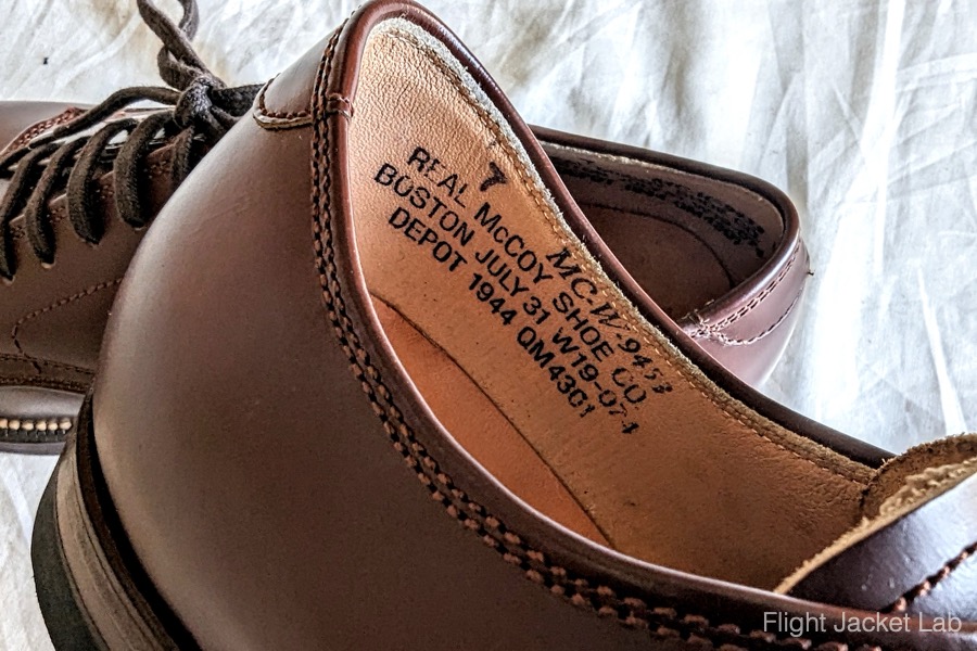 The REAL McCOY'S】 SERVICE SHOES REAL McCOY SHOES CO. 1994s 旧