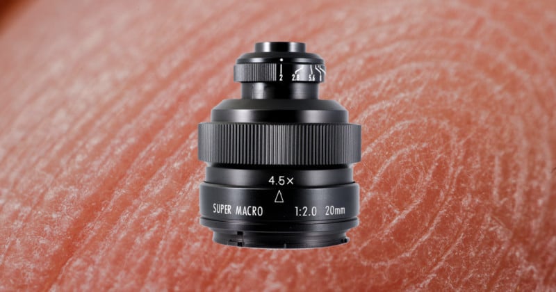 ZY Optics Unveils 20mm f/2 4.5x, a Super Affordable 'Super Macro