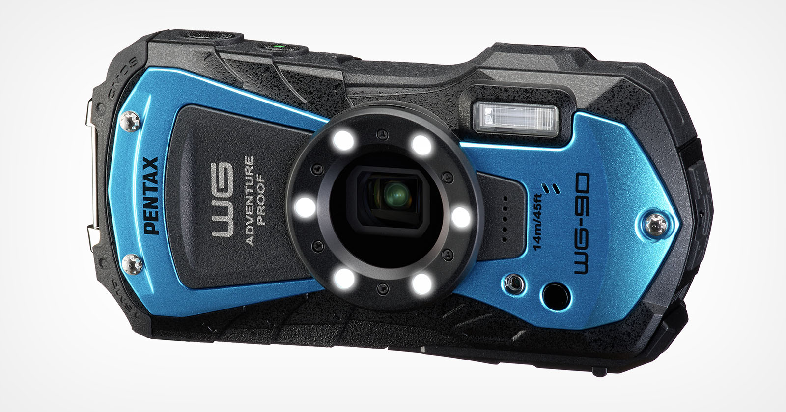 Waterproof Pentax WG-90 Has New Branding and Color But Identical
