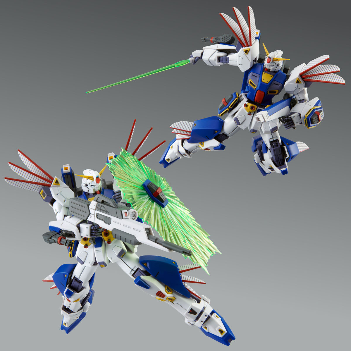 MG 1/100 MISSION PACK R-TYPE & V-TYPE for GUNDAM F90 | GUNDAM