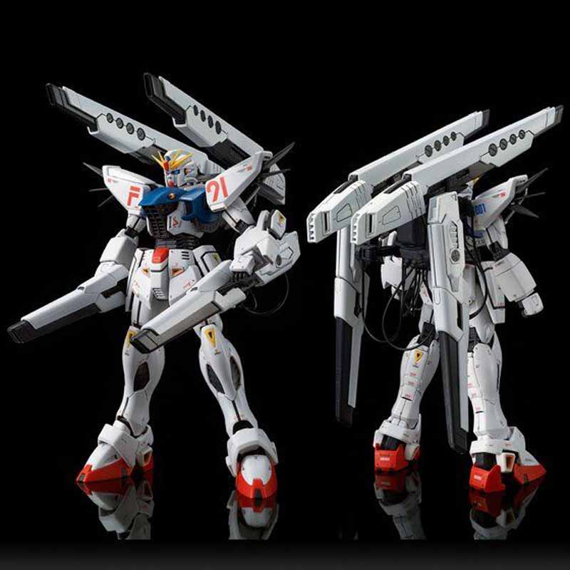 MG 1/100 GUNDAM F91 ver2.0 BACK CANON TYPE & TWIN V.S.B.R. SET UP