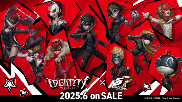 機械技師-ナビ IdentityV 第五人格×ペルソナ5 缶バッジ 10個 IdentityV 第