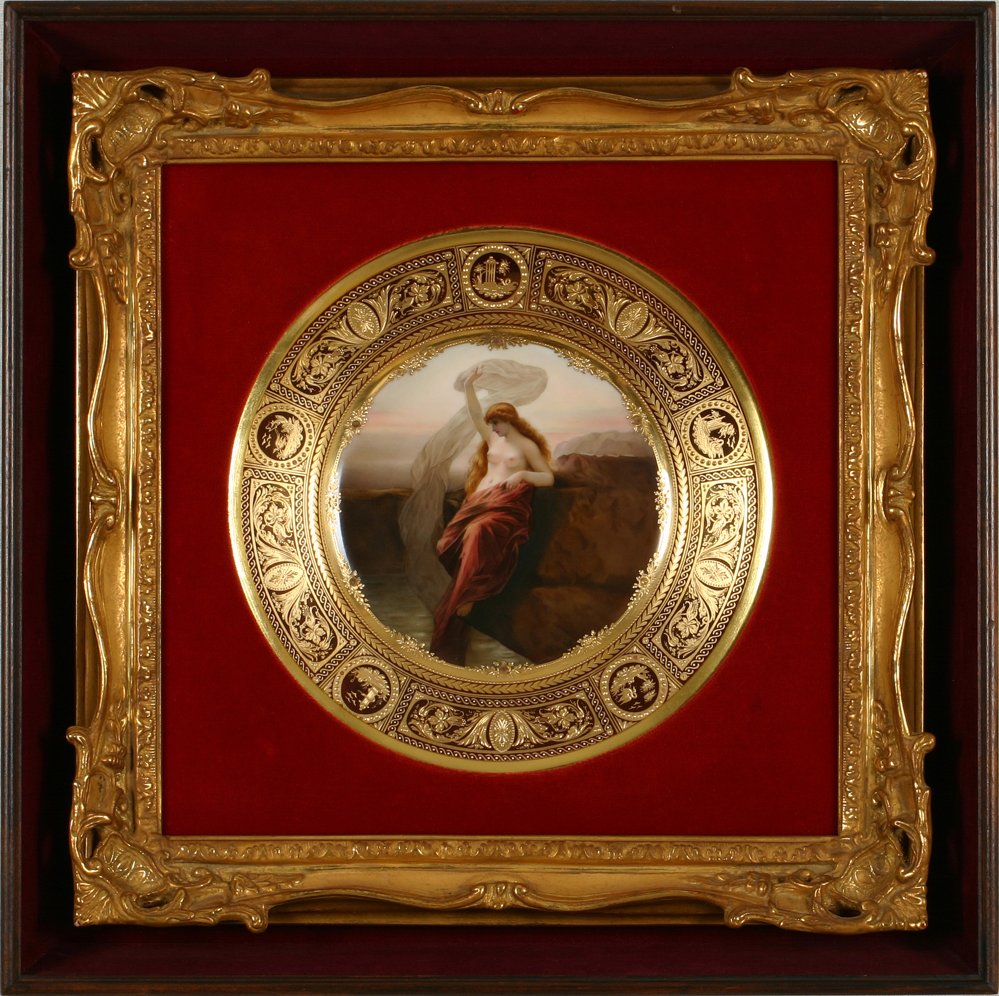 ✤ヴィエナスタイル✤絵皿【神話紋】① 【公式通販】