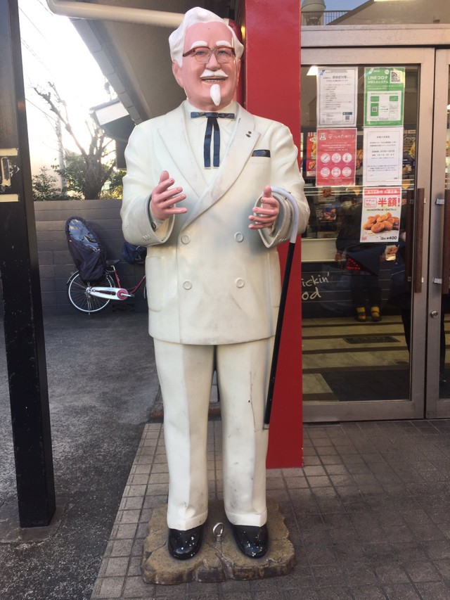 ケンタッキーカーネルサンダースおじさん人形 ケンタッキー カーネル