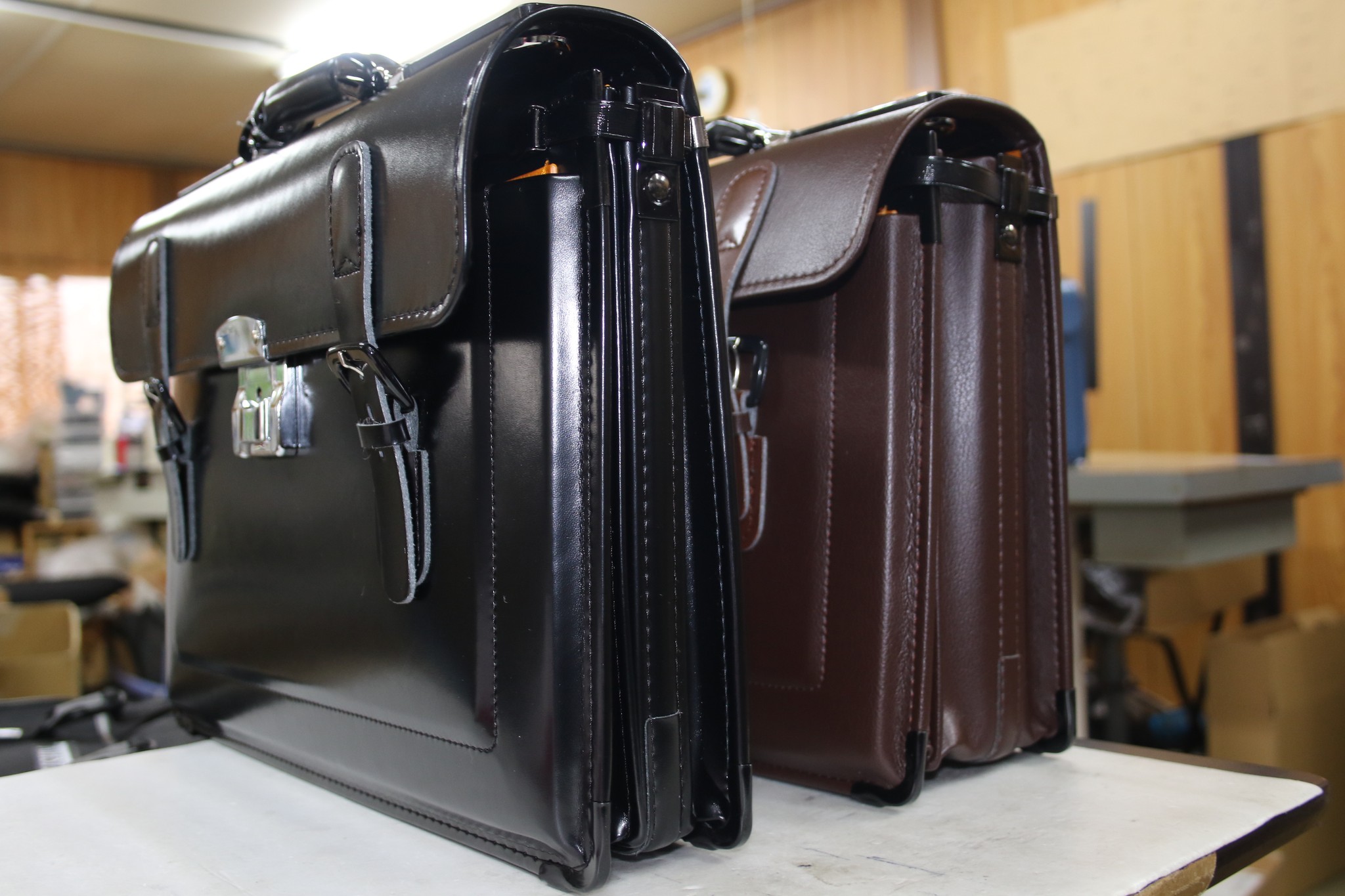 昔懐かしい学生カバン