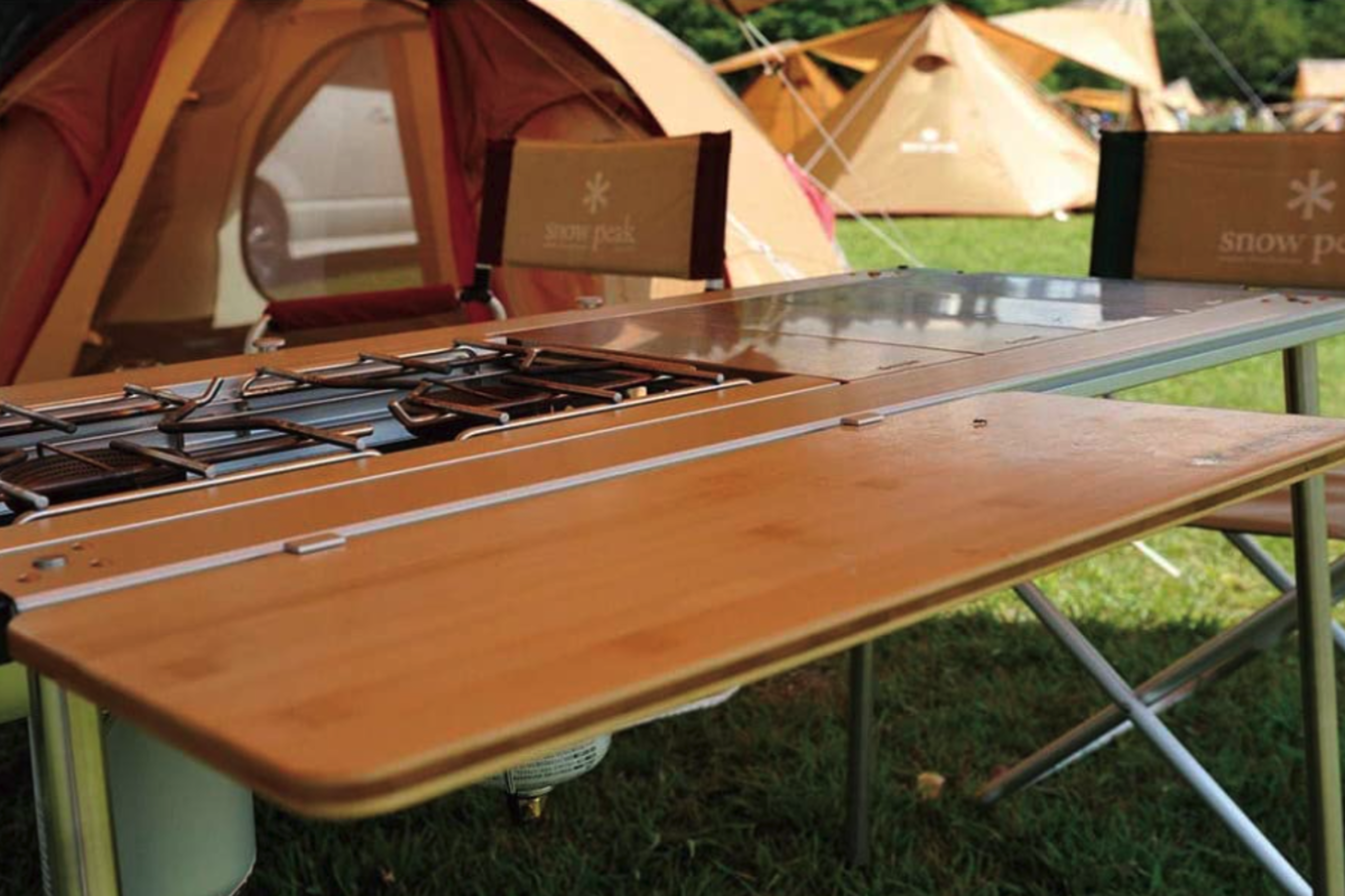 美品☆ peak エントリーIGTテーブルセット☆ snow peak スノーピーク