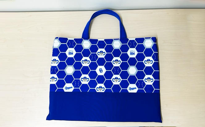 中日ドラゴンズコラボ レッスンバッグ・巾着袋セット(青)｜ドラゴンズ