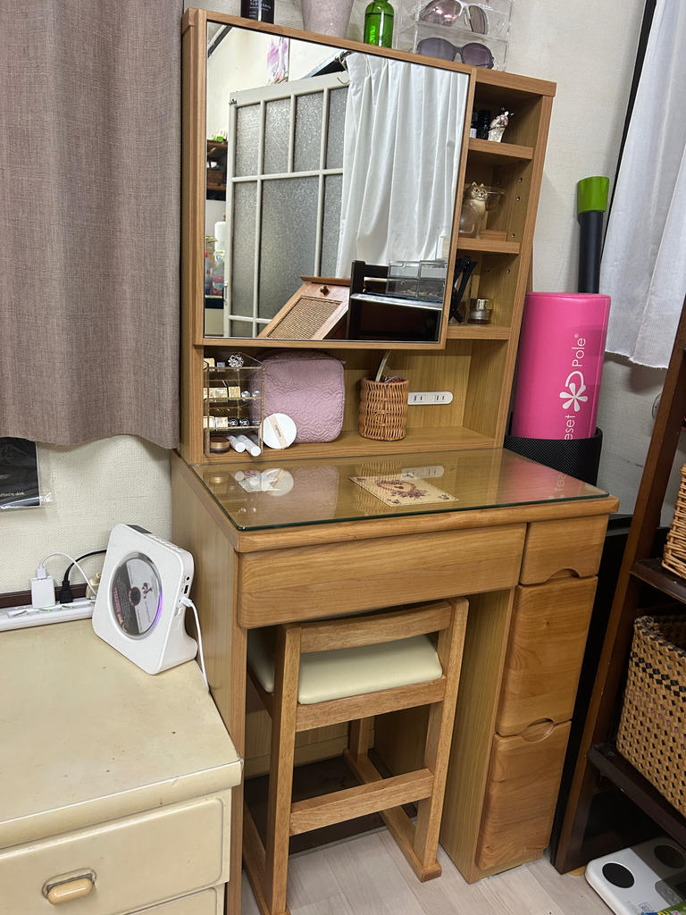 引き取りのみ ニトリ 三面鏡ドレッサー ニトリ 三面鏡 ドレッサー