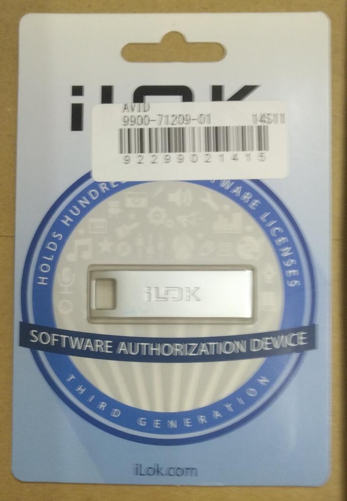 AVID（アビッド）／ iLok 3 ソフトウェアオーソライズキー、アイロック