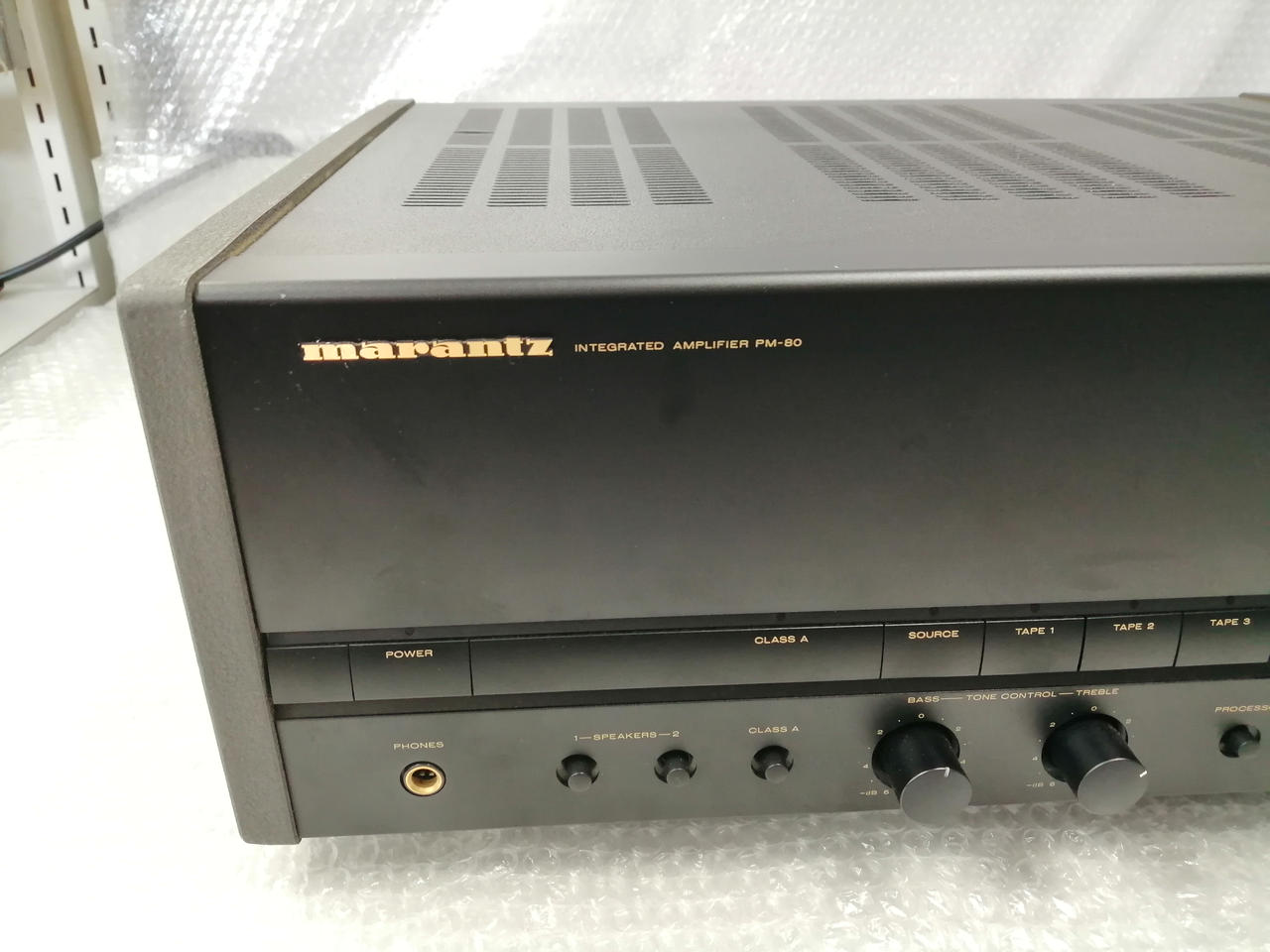 Marantz PM-80 ブラック プリメインアンプ ジャンク ベスト