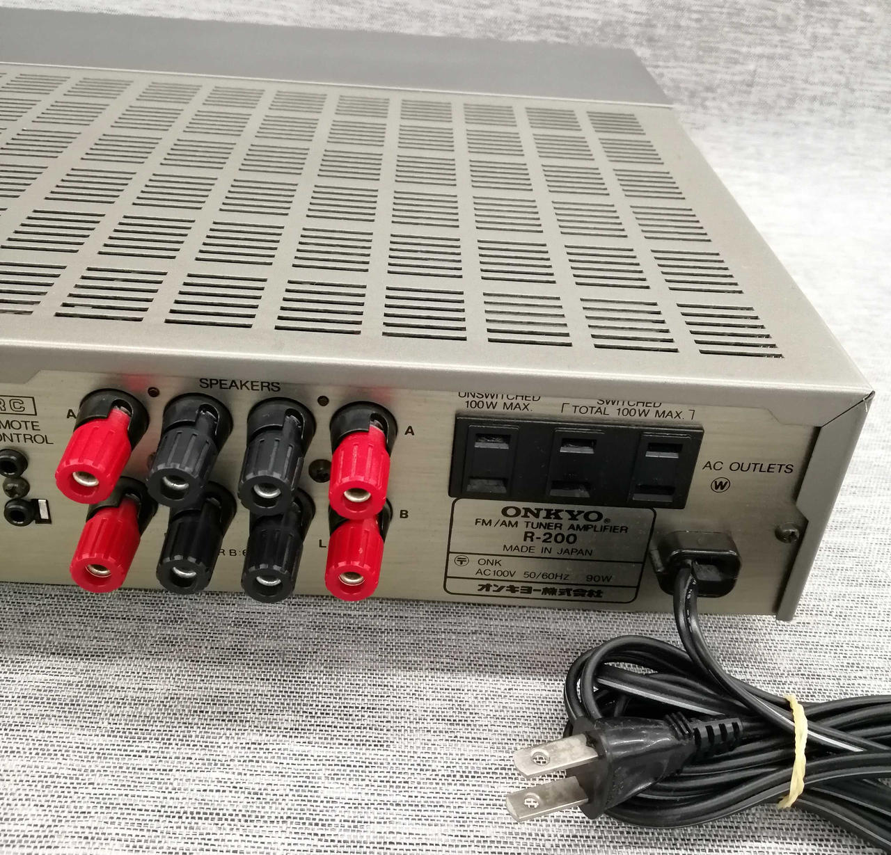 ONKYO プリメインアンプ FM/AMチューナー CDプレーヤー 3点セット