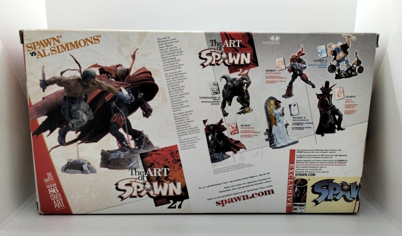 シリーズ27 SPAWN vs アルシモンズ SPAWNスポーン27 DX BOX SPAWN VS