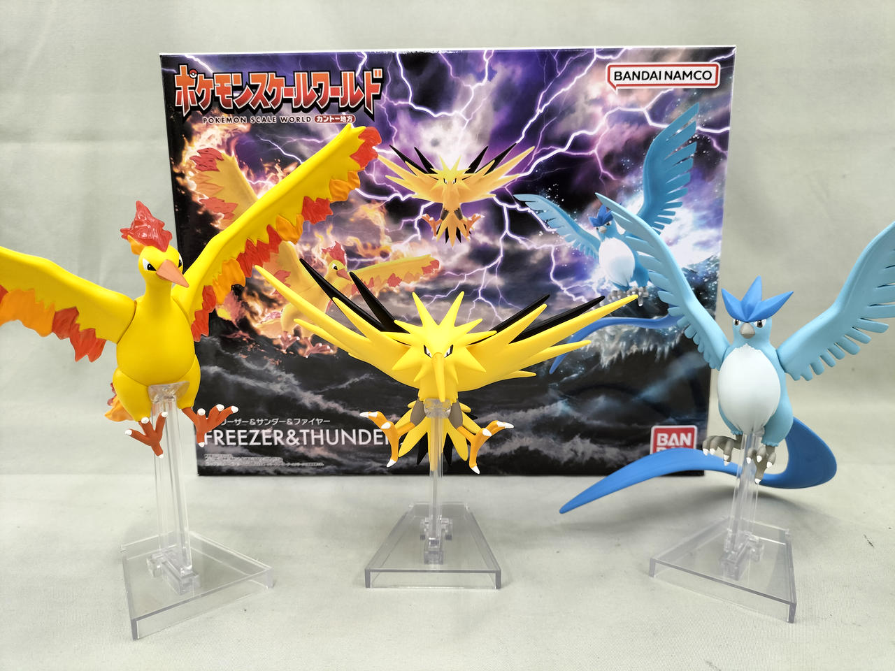 ポケモン スケールワールド フリーザー＆サンダー＆ファイヤー 三鳥