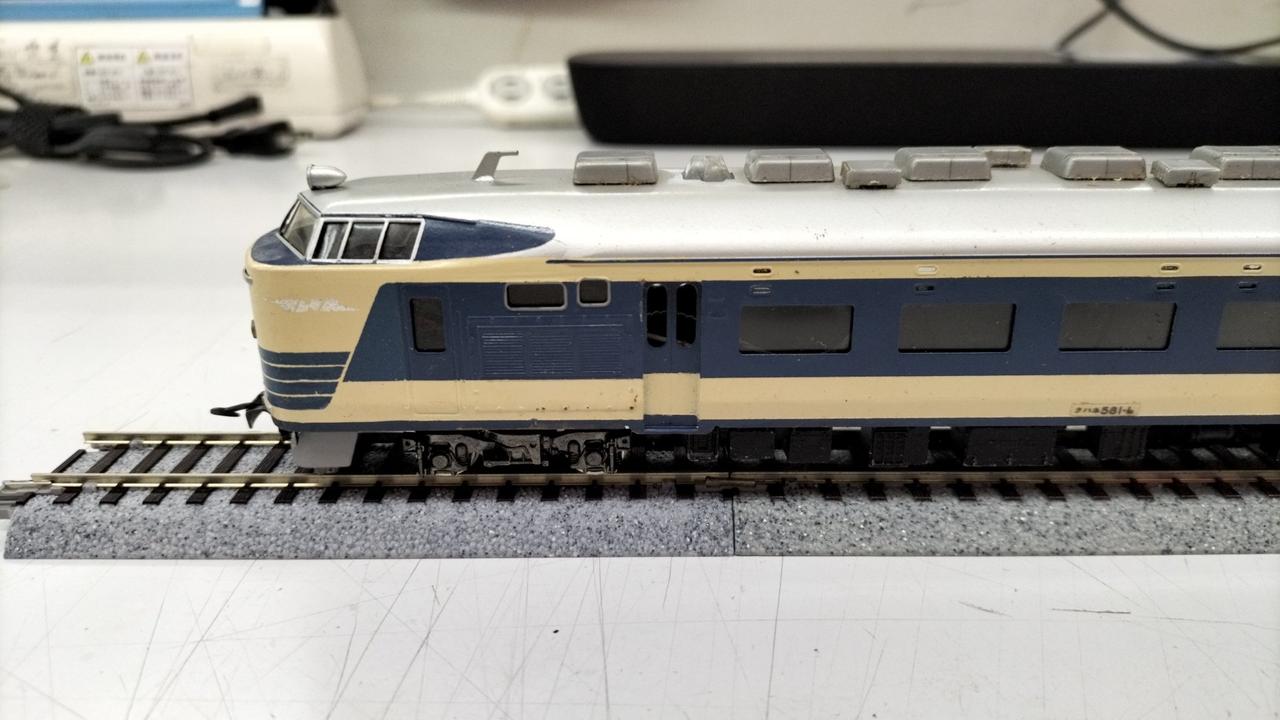 カツミ 国鉄 581系寝台電車 12両セット 運転台上前照灯不