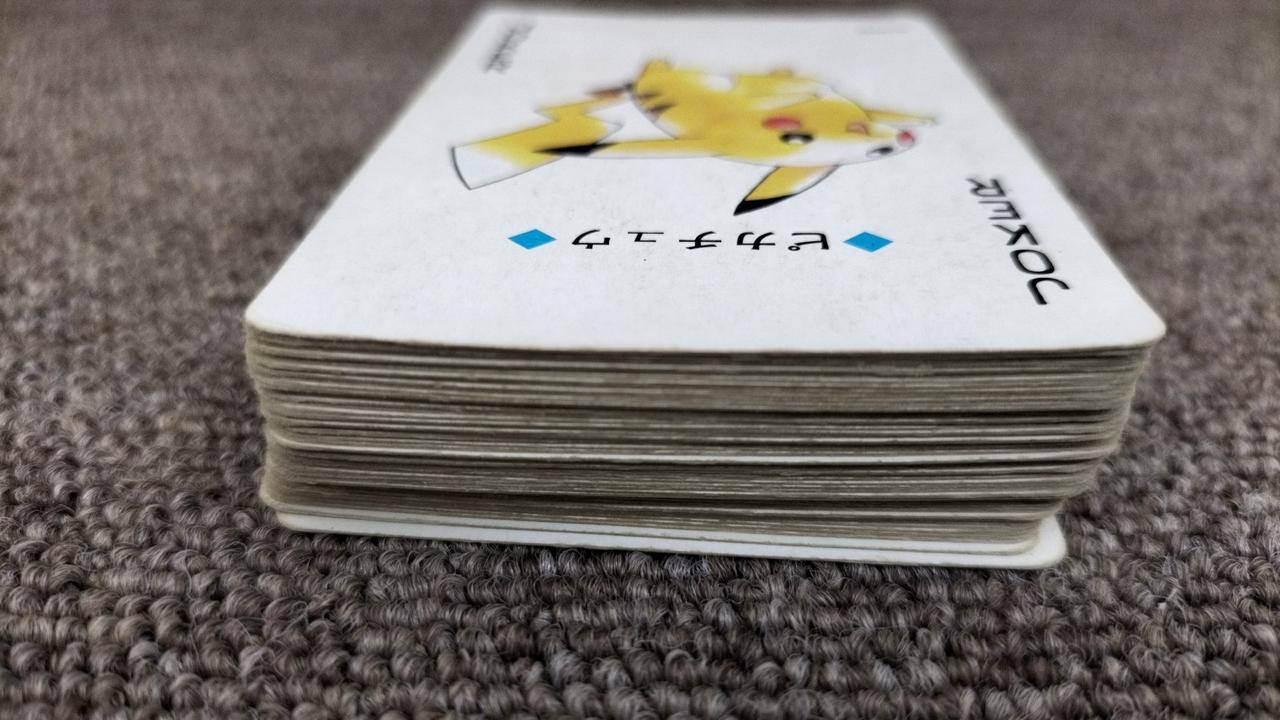 欠品無し】ポケモントランプ 金 欠品無し】ポケモントランプ 金