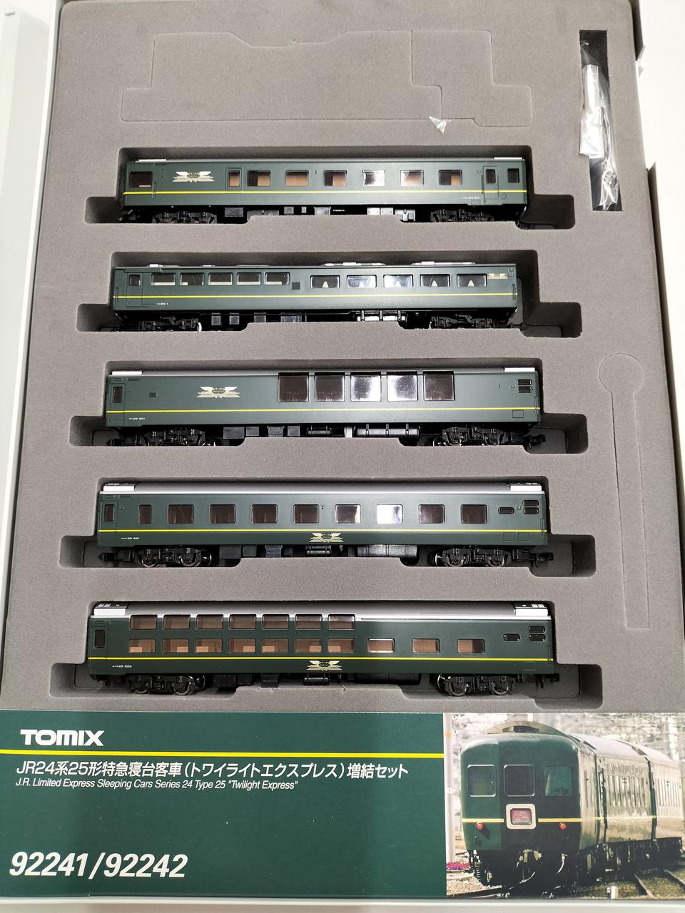 TOMIX JR 24系25型寝台車セット 92241 92242 再生産】(N) 92242 JR