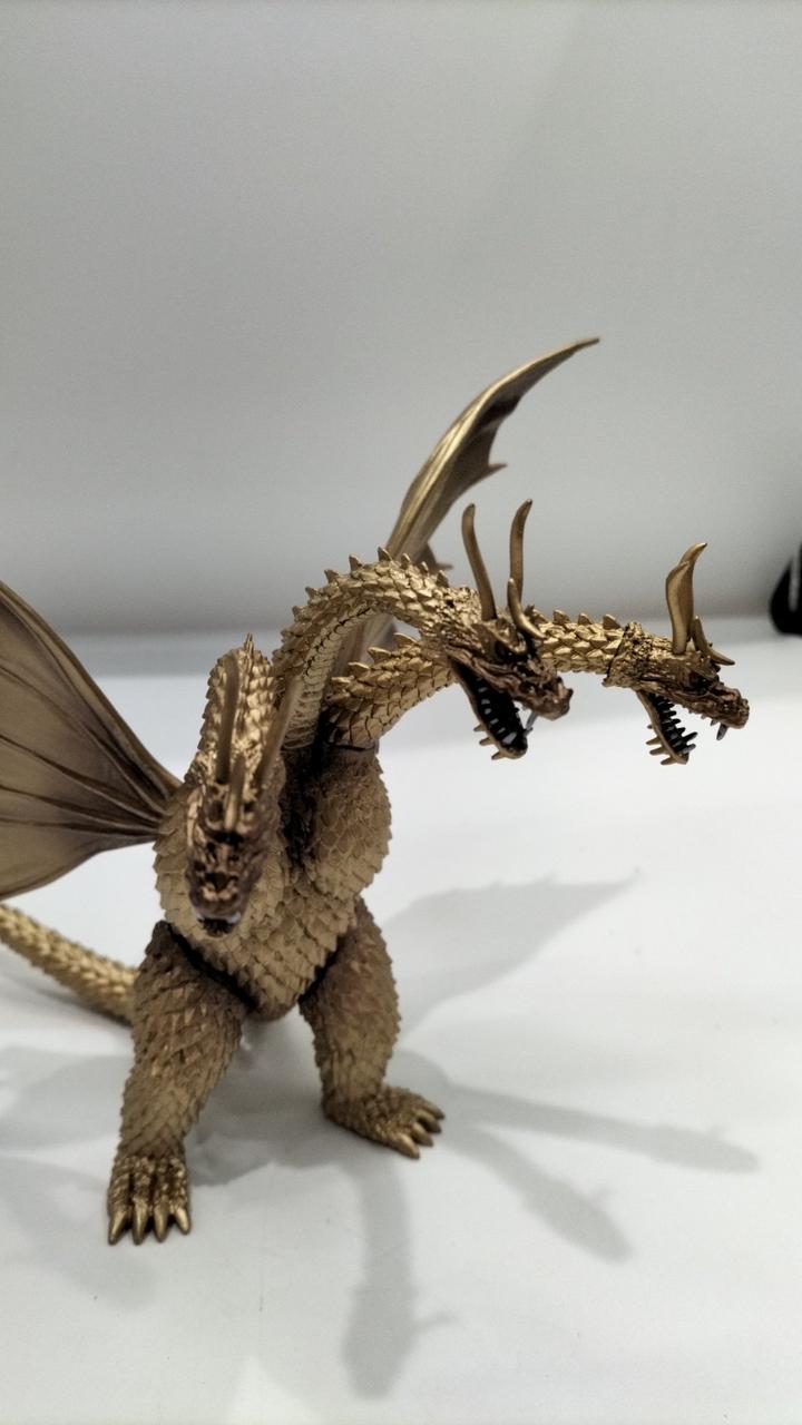 東宝怪獣コレクション デアゴスティーニ フィギュア キングギドラ 2種