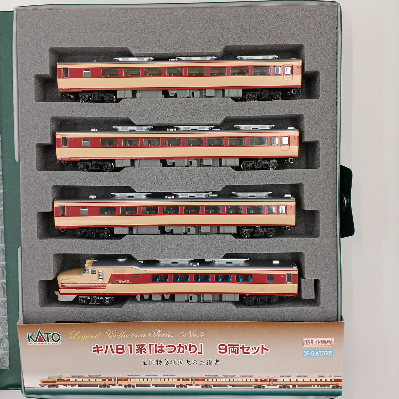 レジェンドコレクションNo.4 キハ81系 はつかり9両セット キハ81系