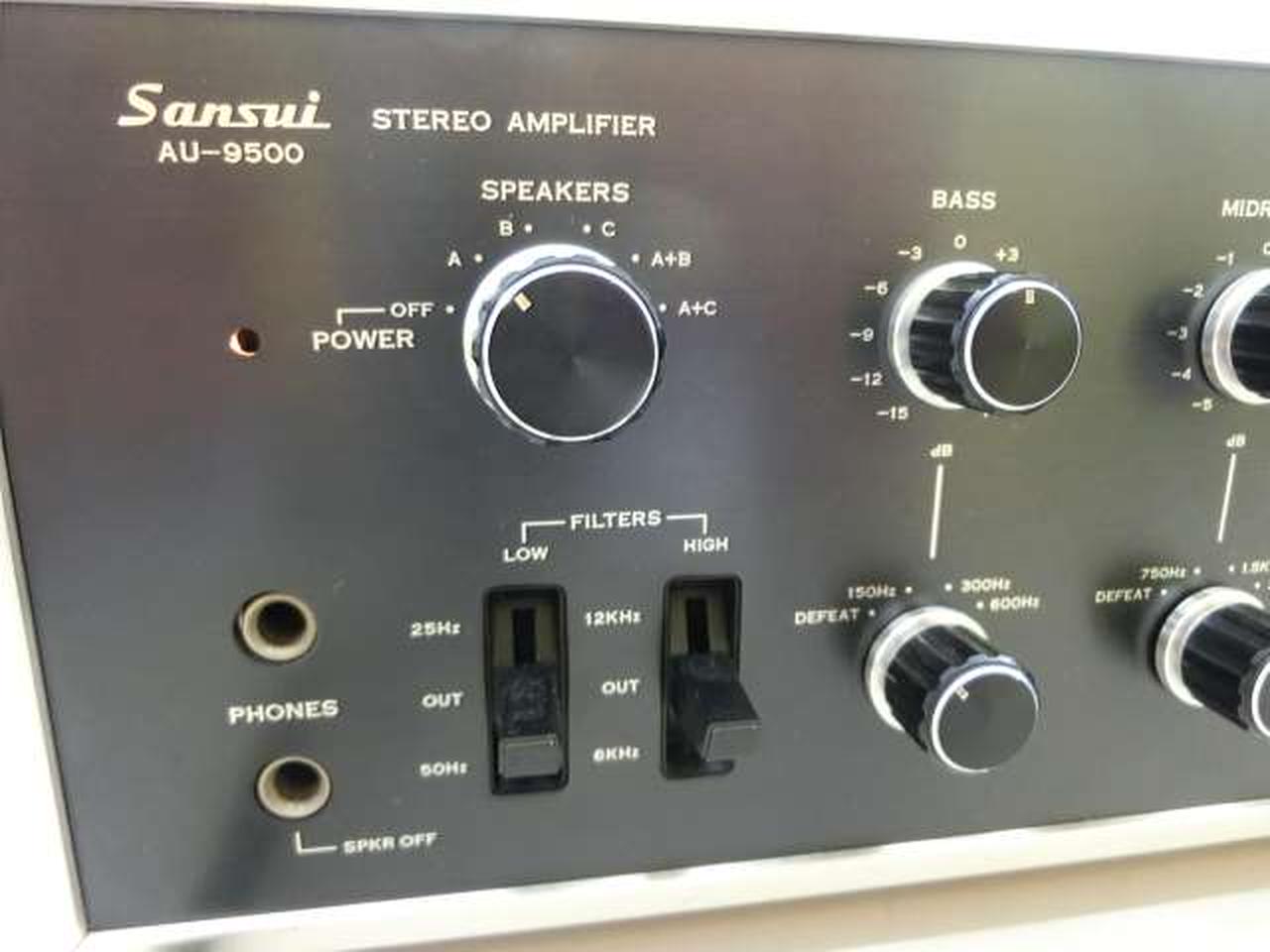 SANSUI AU-9500 ステレオアンプ 【公式通販】