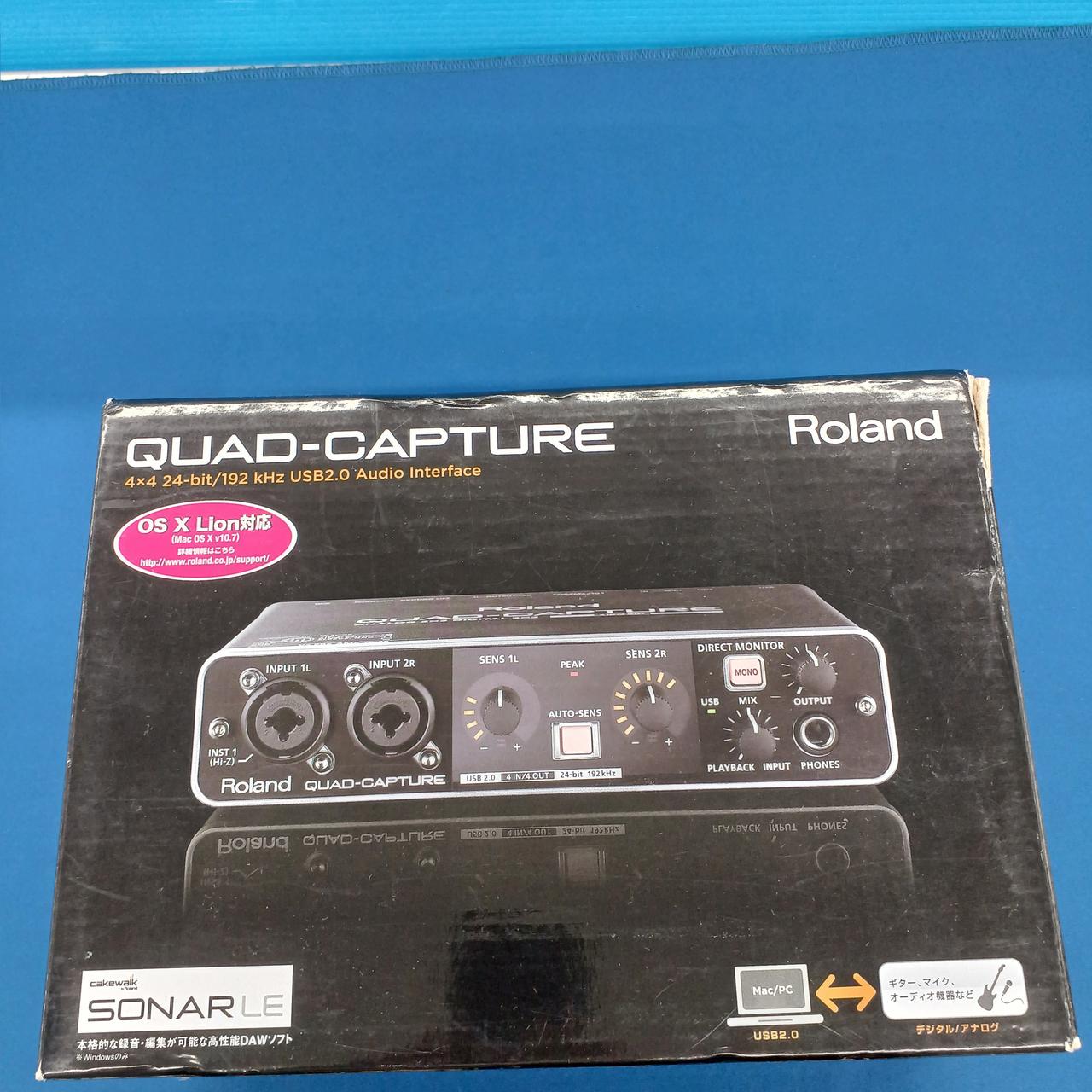 Roland STUDIO-CAPTURE 箱、取扱説明書無し