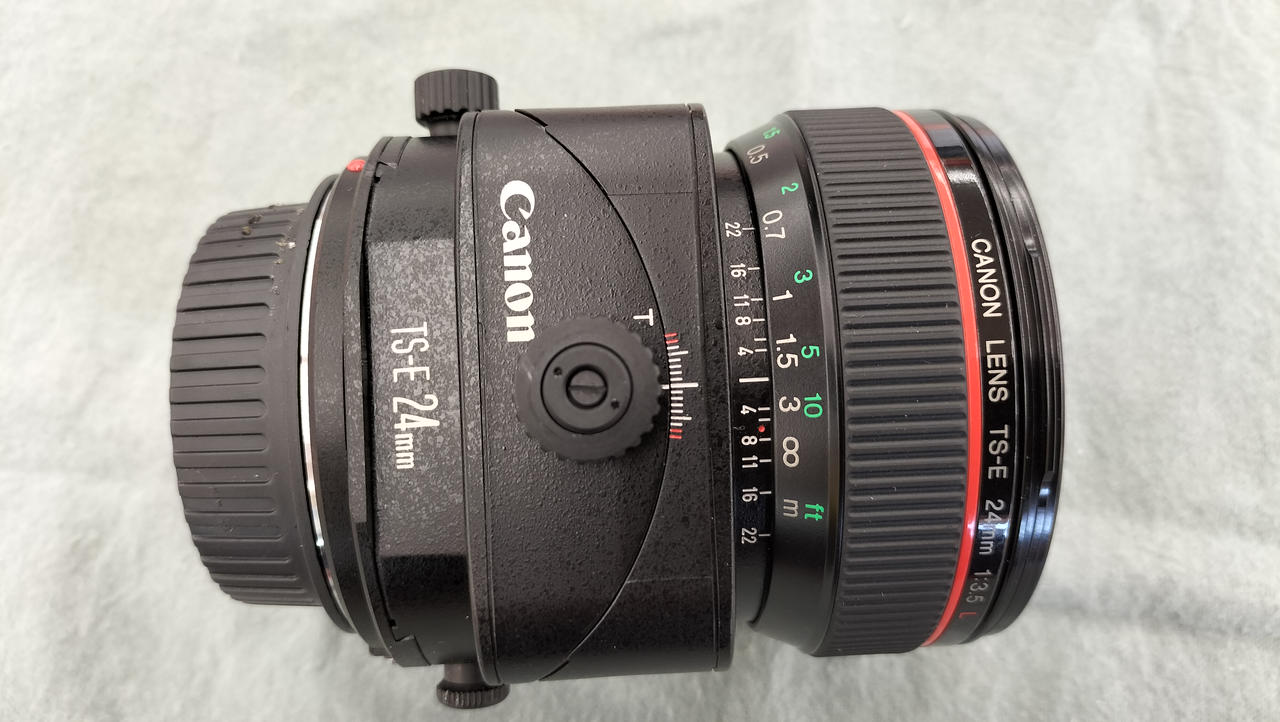 キヤノン CANON TS-E 24mm f3.5L チルトシフトレンズ チルトシフト
