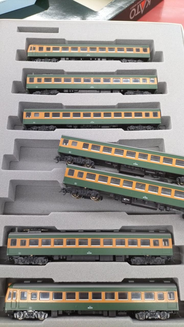 KATO 10-379 80系電車 (準急東海・比叡) 7両基本セット カトー KATO10-379