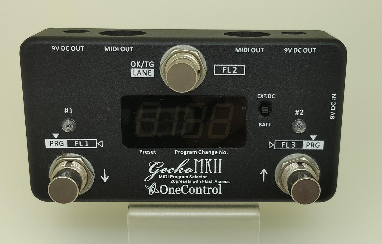 ONE CONTROL gecko MKⅢ MIDIコントローラー エフェクター One Control