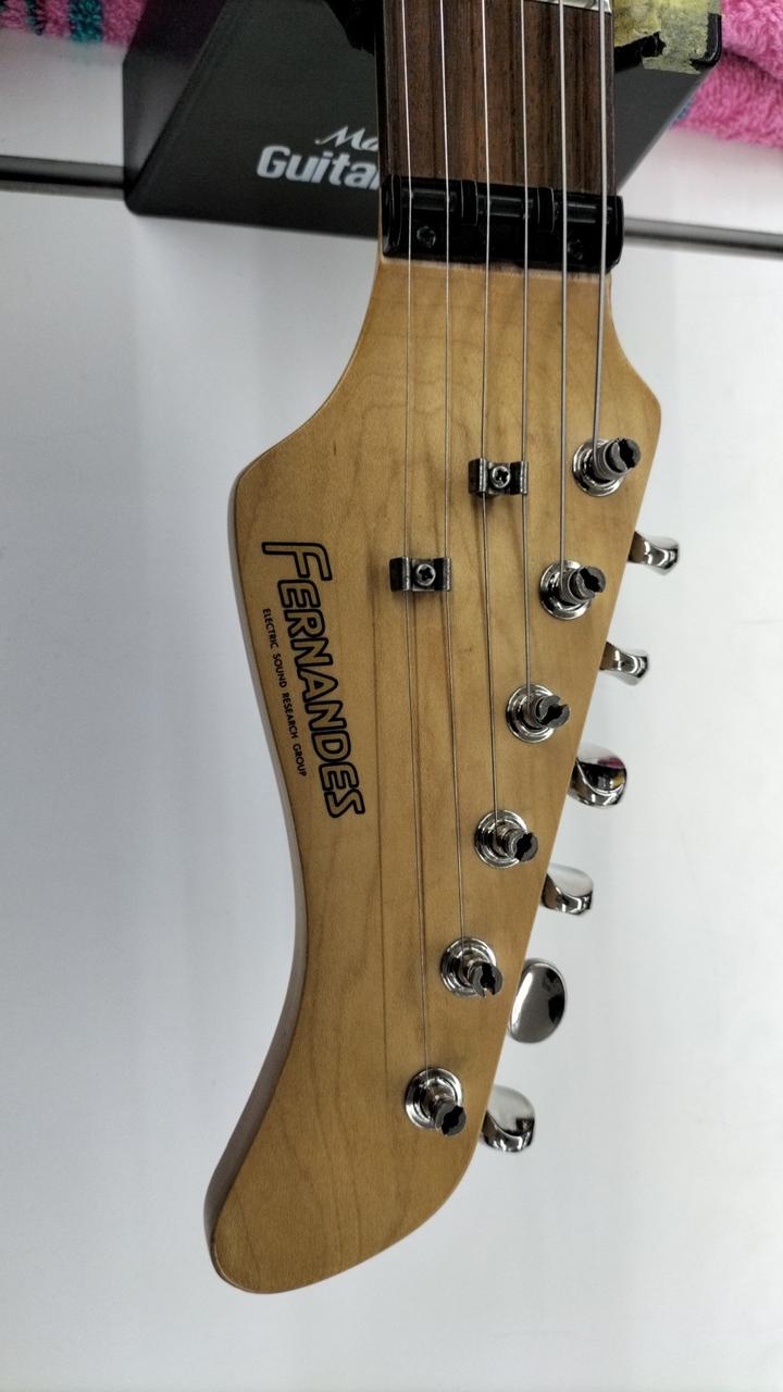 サスティナー搭載 Fernandesスルーネック24フレットフェルナンデス