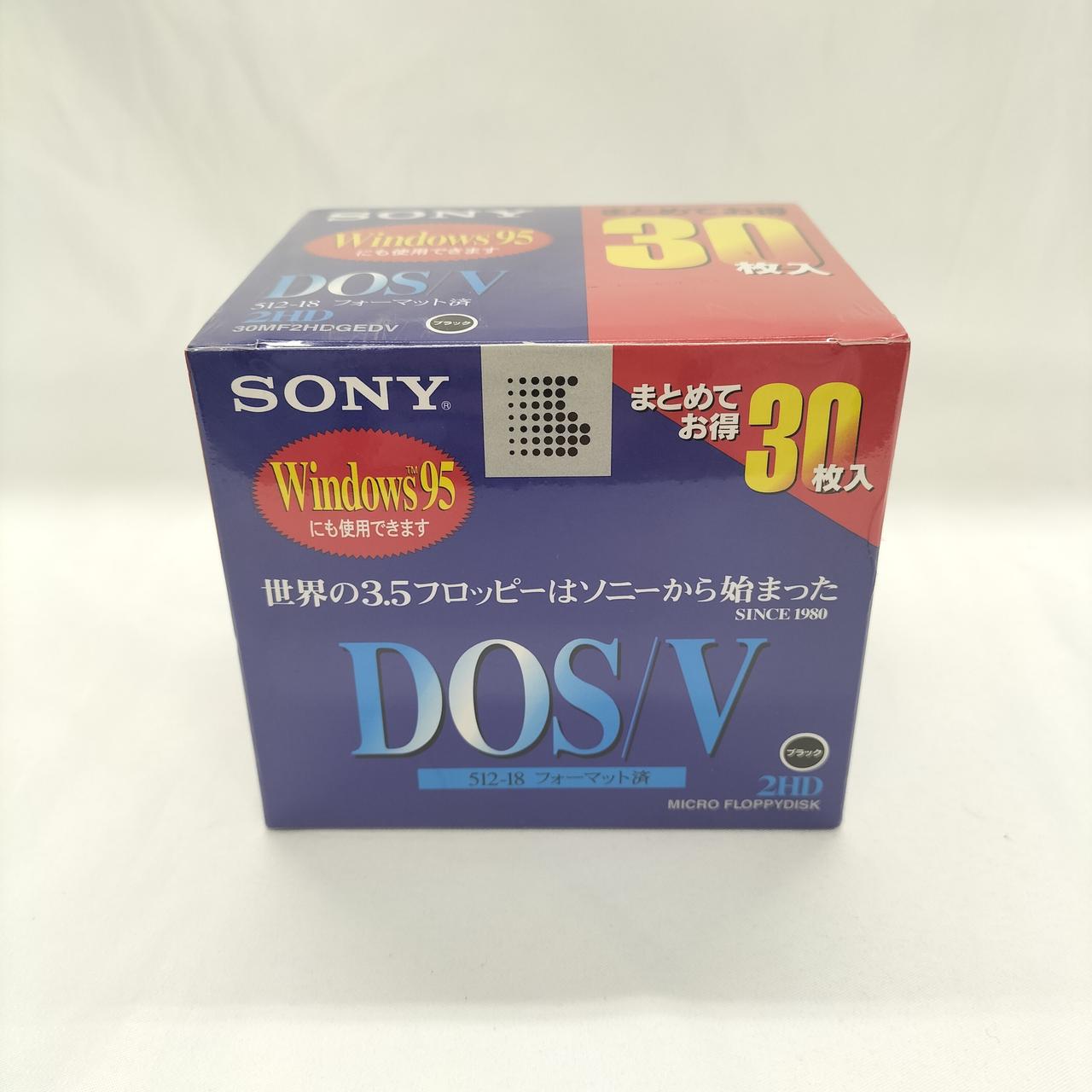 未開封SONY 3.5インチ 2HD フロッピーディスク40枚 DOS /V 【公式通販】