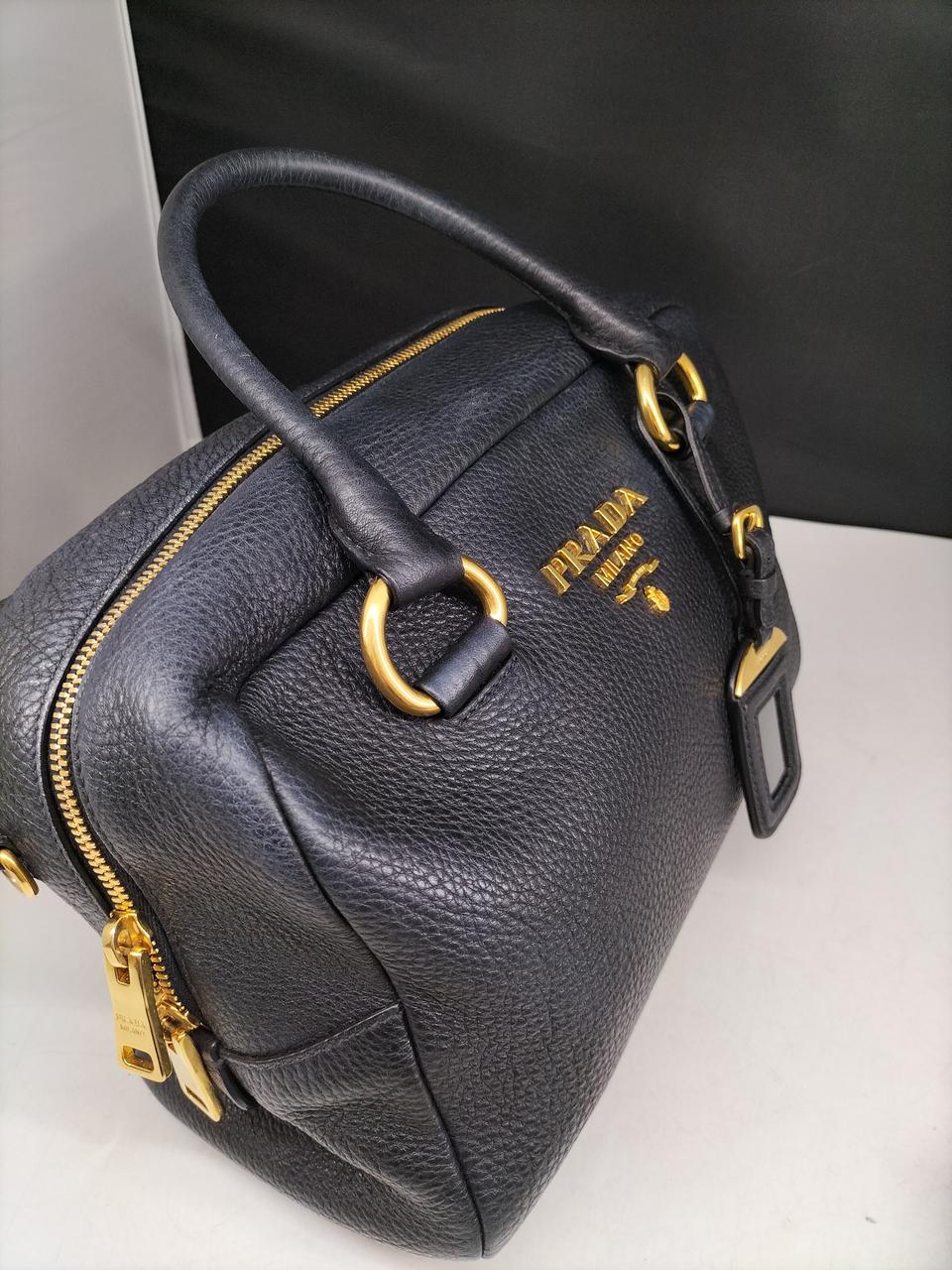 超美品 PRADA プラダ 2WAY ショルダーバッグ ミニボストンバッグ