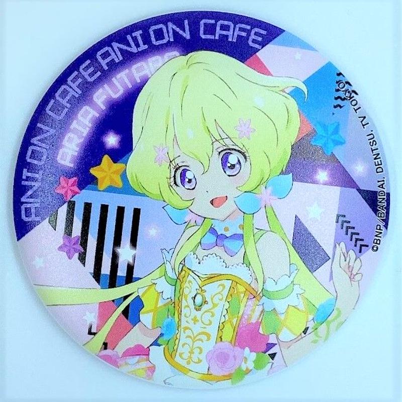 アイカツ アニONカフェ 二階堂ゆず マグネットバッジ マグバッジ