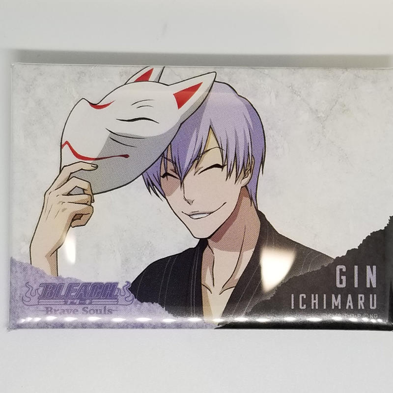 BLEACH 市丸ギン 缶バッジ ブレソル カカオ BLEACH 市丸ギン 缶バッジ