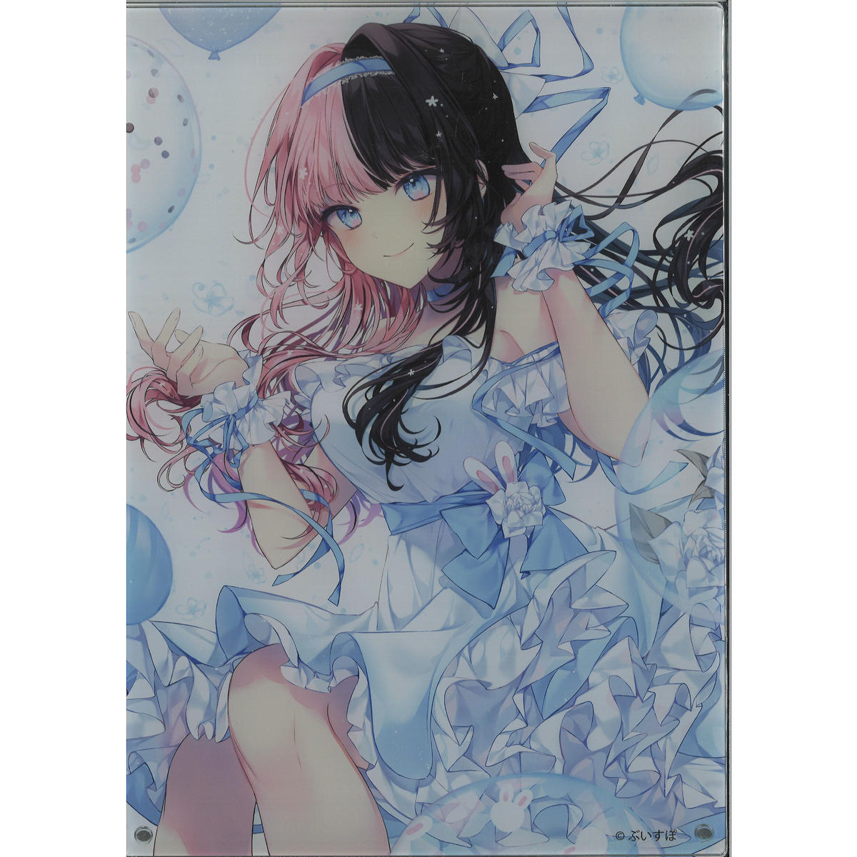 橘ひなの 活動2周年記念 直筆サイン入りポストカード ぶいすぽっ！