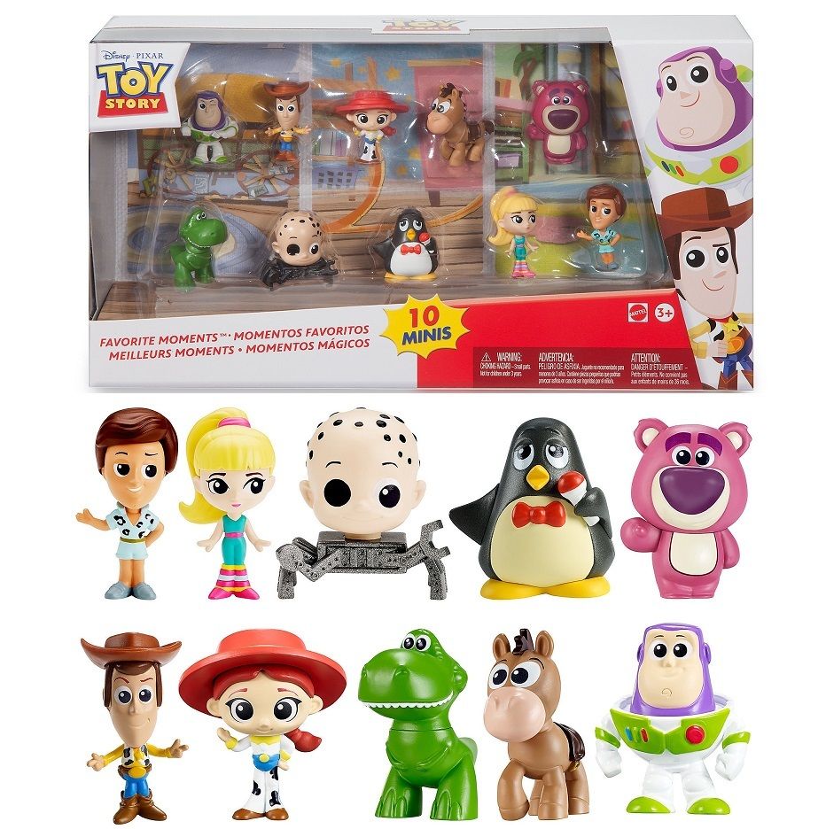 トイストーリー』マテル製ミニフィギュア10体セット「FAVORITE MOMENTS