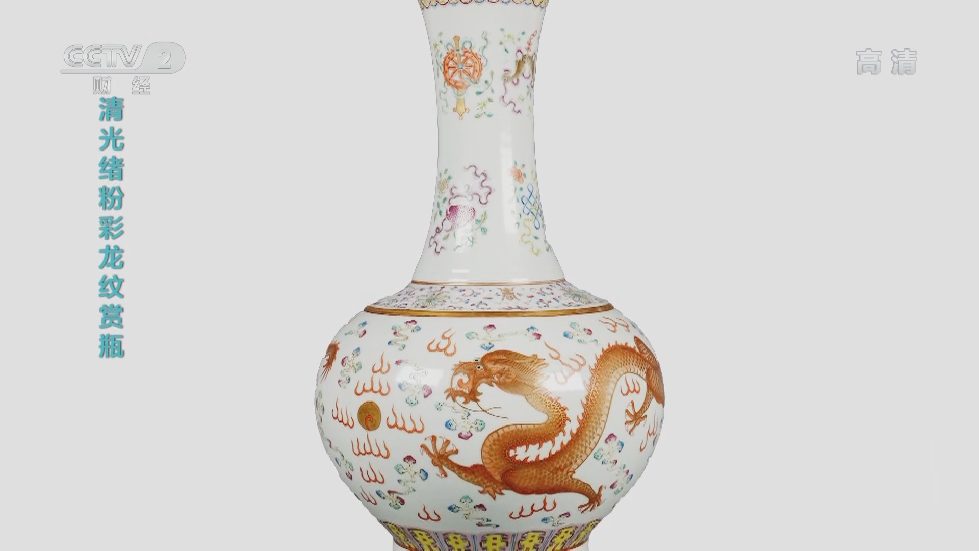 中国 粉彩 龍紋瓶 大清光緒年製 送料込み251010 中国 粉彩 龍紋瓶 大清