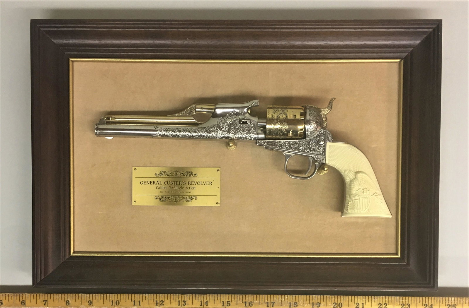 Franklin Mint General Custer's Revolver Replica